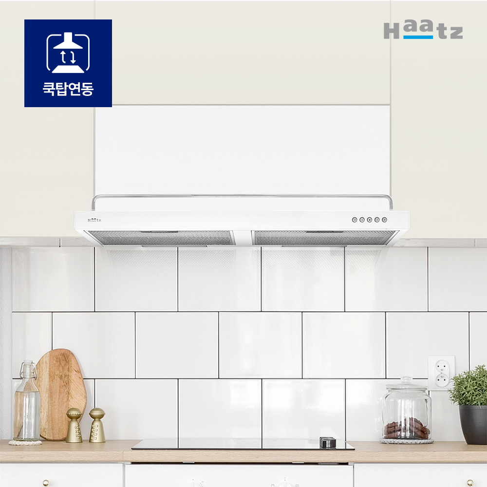 하츠 스텝 후드 화이트/실버 CBST90