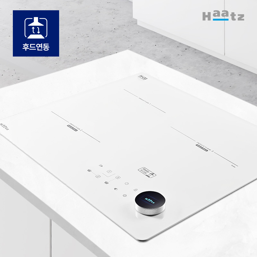 하츠 스마트휠 FULL 인덕션 3구 EIC-30NBR211/EIC-30NWR211 (블랙/화이트)