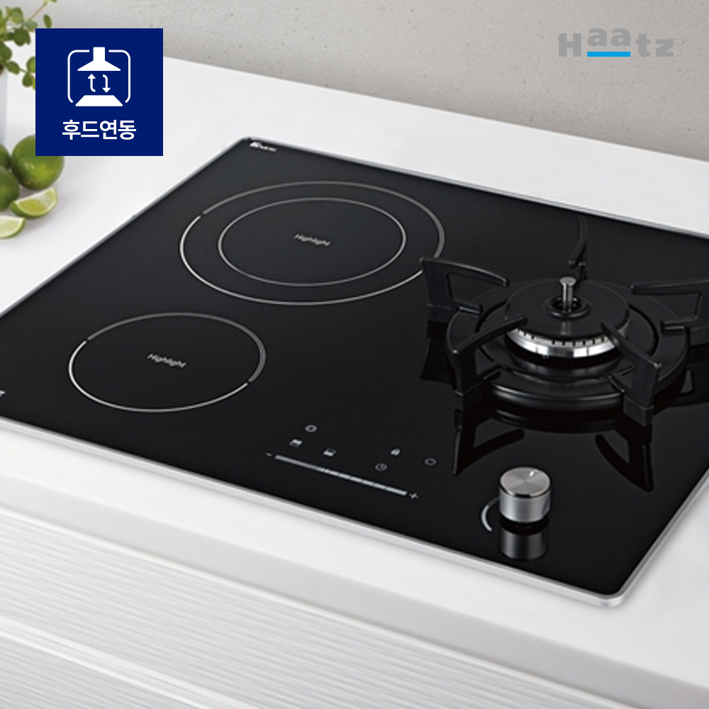 가스 하이라이트 하이브리드 쿡탑 3구 GEC-3601GARH