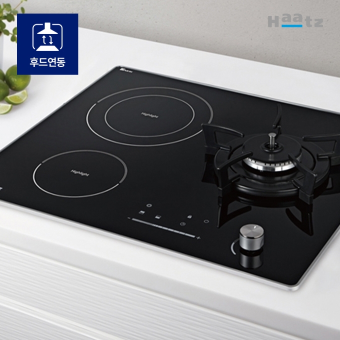 가스 하이라이트 하이브리드 쿡탑 3구 GEC-3601GARH
