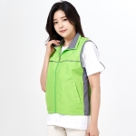 단체조끼 듀스포 배색조끼 SH-505