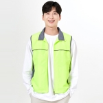 단체조끼 듀스포 배색조끼 SH-505