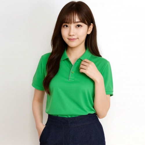 멀티연사 체크 배색 반팔 티셔츠 S-3152(긴팔 가능)