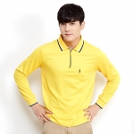 프레시 지퍼 긴팔 카라티셔츠 S-3137(반팔 가능)