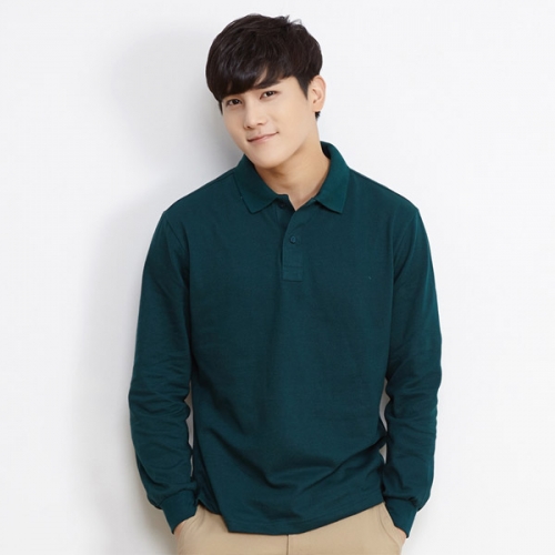 20수 PK 폴로 옆타개 긴팔 카라티셔츠 S-3132( 교회, 학교, 회사, 관공서, 군대 군인 단체티 단체복 주문제작)