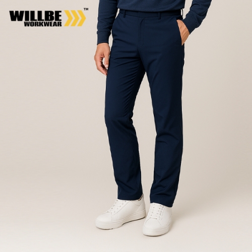 윌비(WILLBE) 네이비 벤틸레이션 근무복 팬츠 CT-512