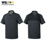 윌비(WILLBE) 벤틸레이션 근무복 반팔 티셔츠 CT-626~627