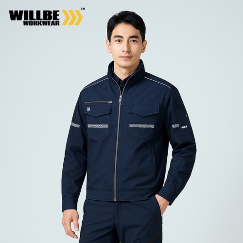 윌비(WILLBE) 스판 춘추복 작업복 세트 PR-116