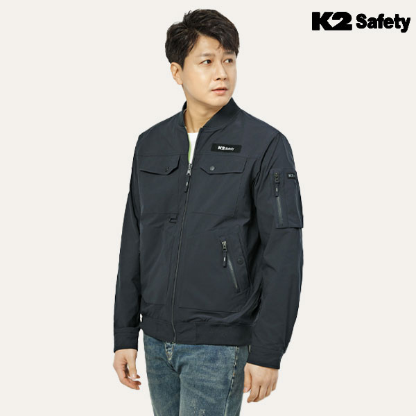 K2 세이프티 작업복 근무복 양면 점퍼 JK-2108