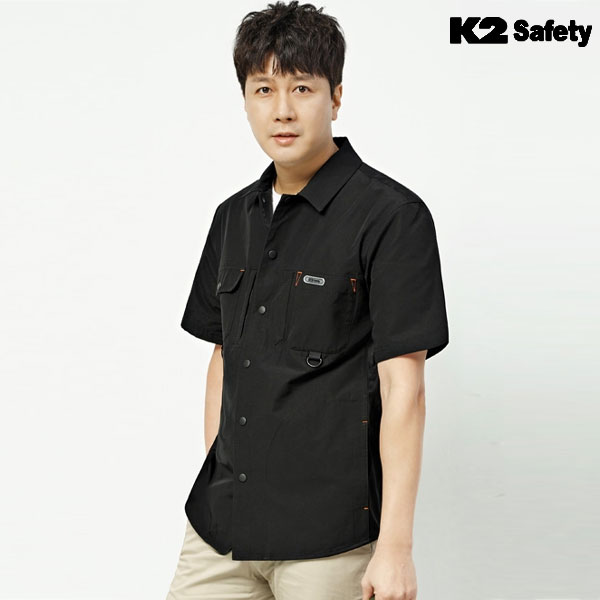 K2 세이프티 반팔 워크셔츠 회사 작업남방 작업복 제작 SH-2401~2402
