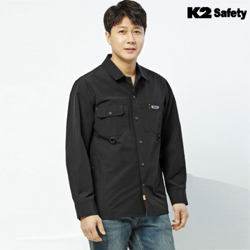 K2 세이프티 작업복 긴팔 워크셔츠 회사 작업남방 제작 SH-2403~2404