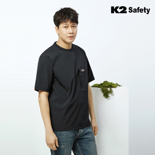 K2 세이프티 근무복/작업복 반팔 티셔츠 TS-2201