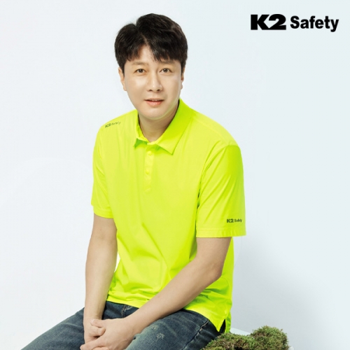K2 세이프티 근무복 작업복 냉감 반팔 카라티 TS-2202 - 2203