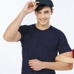 친환경 코트나 스판 라운드 반팔 단체티 무지티셔츠