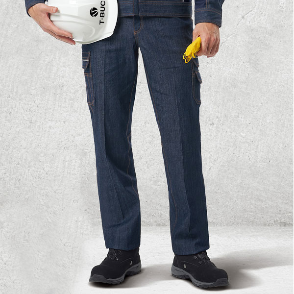 티뷰크 청지 스판 작업복 바지 TJS-1301P