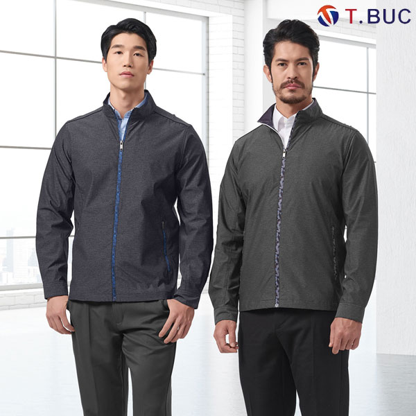 티뷰크 전사지퍼 스판 작업복 근무복 점퍼 TB-1201~1202