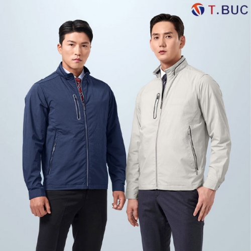 티뷰크(TBUC) 스판 봄 가을 춘추복 회사 근무복 작업복 점퍼 TB-1211~1212