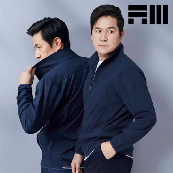 아트윈 자카드 메시 근무복 집업 점퍼 A-2241