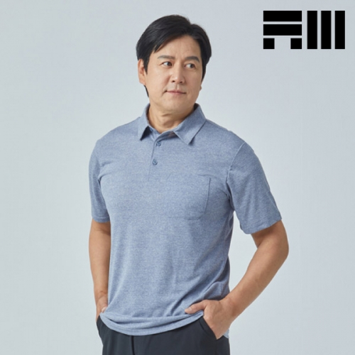 아트윈 펀칭 자가드 작업복 반팔 카라티 T-211 - 212