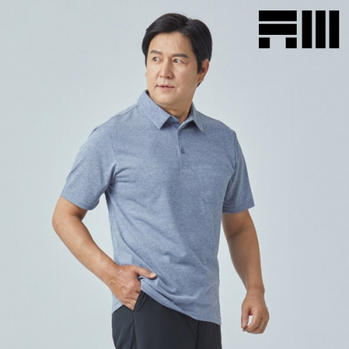 아트윈 펀칭 자가드 작업복 반팔 카라티 T-211 - 212