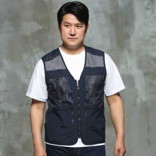 아트윈 타스란 메쉬 여름 작업복 현장 작업 조끼 V-215~216