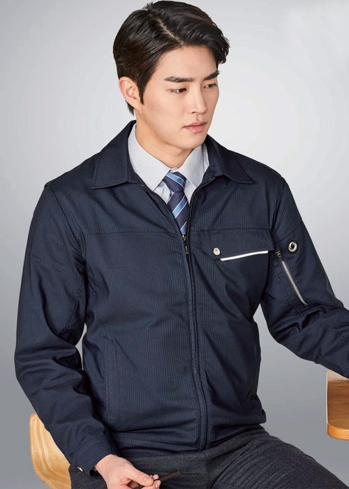 피오젠 봄 가을 경량 회사 점퍼 유니폼 근무복 춘추복 자켓 제작 PS-J060