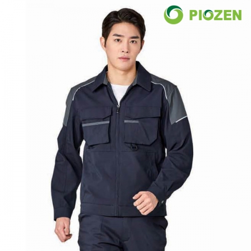 피오젠 스판 작업복 세트 PS-J202 P202
