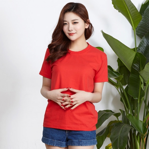 베이직 30수 라운드 반팔 25컬러 단체티셔츠 SH-13(긴팔티 가능 단체복 주문 제작 백색 기준)