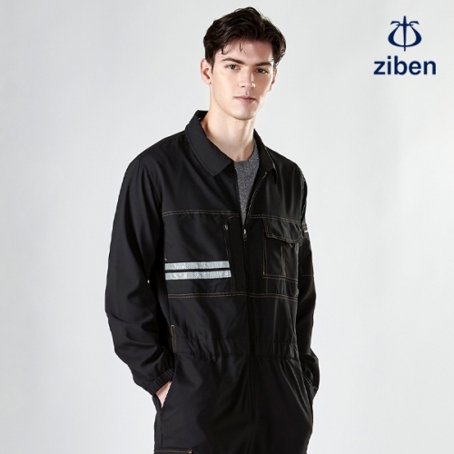 지벤 스즈키 일체형 작업복 정비복 ZB-S2246