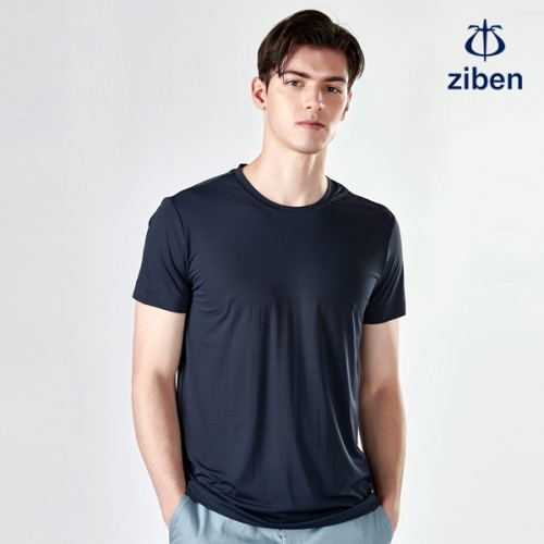 지벤 근무복 작업복 반팔 라운드 티셔츠 ZB-T2233