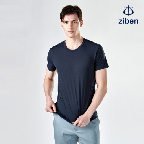 지벤 근무복 작업복 반팔 라운드 티셔츠 ZB-T2233