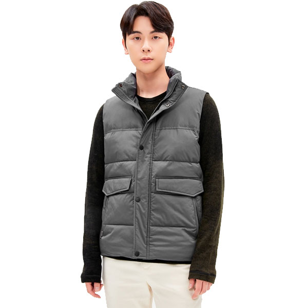 투 레이어 웰론 회사 단체 패딩 작업조끼 겨울 방한 작업복제작 LD-80W