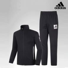 아디다스 컴뱃스포츠 마샬아츠 브랜드 단체 가을겨울용 기모 트레이닝복 세트 TR-110 단체복 가능