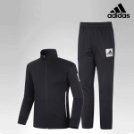 아디다스 컴뱃스포츠 마샬아츠 브랜드 단체 가을겨울용 기모 트레이닝복 세트 TR-110 단체복 가능