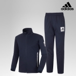 아디다스 컴뱃스포츠 마샬아츠 브랜드 단체 가을겨울용 기모 트레이닝복 세트 TR-110 단체복 가능