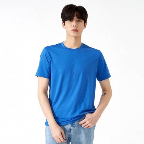 스판덱스 라운드티 반팔 티셔츠 SH-320(긴팔티제작 헬스 운동 단체티가능)