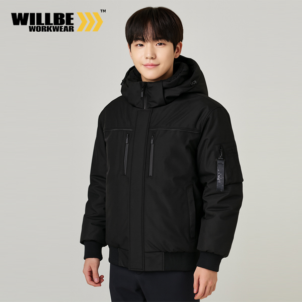 윌비(WILLBE) 블루종 보아 에리 웰론 점퍼 PR-713