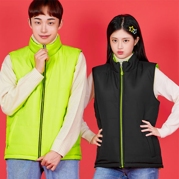 겨울 양면 패딩 조끼 UTU-WP81 - 87