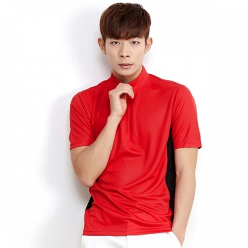 094 기능성 에어로쿨 남자 등산복 반팔 집업티 등산티 작업복 티셔츠 여름 작업티 S-109(긴팔 가능)