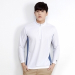 094 기능성 에어로쿨 남자 등산복 긴팔 집업티 등산티 작업복 티셔츠 여름 작업티 S-107(반팔 가능)