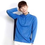 094 기능성 에어로쿨 남자 등산복 긴팔 집업티 등산티 작업복 티셔츠 여름 작업티 S-107(반팔 가능)
