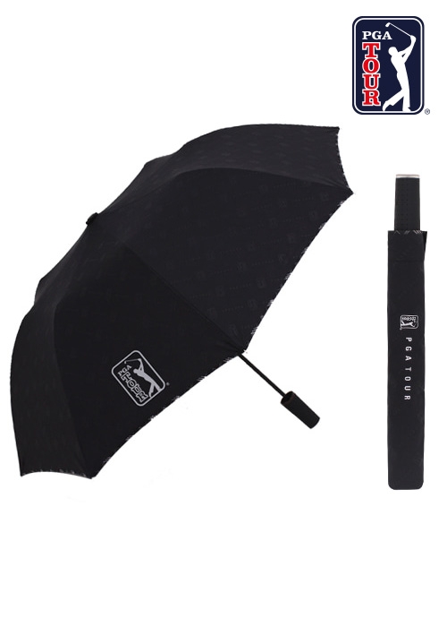 PGA TOUR 2단 자동 엠보 선염 바이어스 우산(50개 이상 가능) 기념품 답례품 판촉물 단체우산 인쇄 각인 주문제작