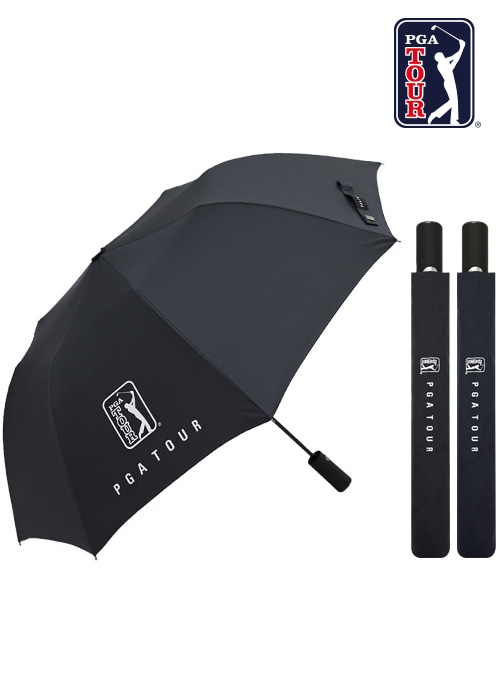 PGA TOUR 2단 자동 무지(2컬러) 우산(50개 이상 가능) 기념품 답례품 판촉물 단체우산 인쇄 각인 주문제작