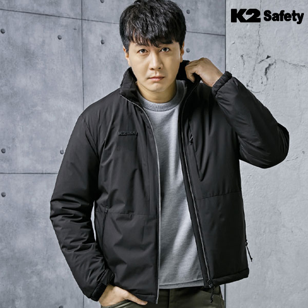 K2 세이프티 겨울 근무복/작업복 회사 패딩점퍼 JK-F2104