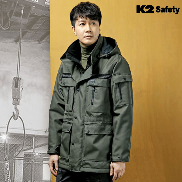 K2 세이프티 근무복/작업복 야상 점퍼 JK-F2105
