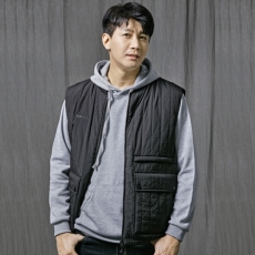 K2 세이프티 근무복/작업복 오버핏 패딩 조끼 VE-F2601