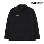 K2 세이프티 근무복/작업복 스판 카라티 TS-F2201 (기모)