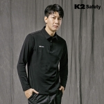 K2 세이프티 근무복/작업복 스판 카라티 TS-F2201 (기모)