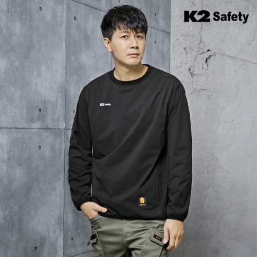 K2 세이프티 근무복/작업복 리버서블 맨투맨 티셔츠 TS-F2204
