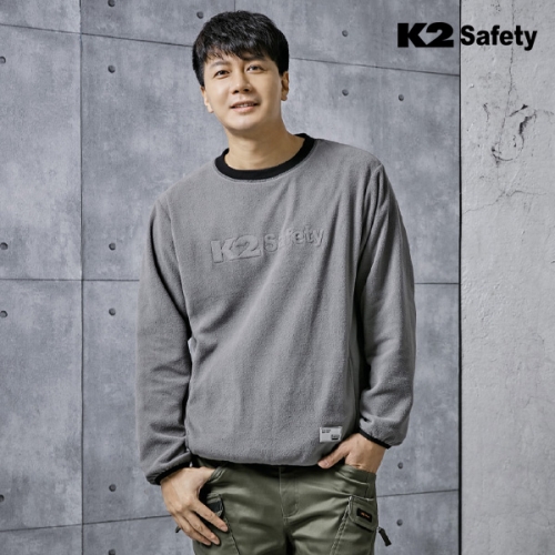 K2 세이프티 작업복 근무복 리버서블 맨투맨 티셔츠 TS-F2204